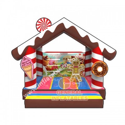 newest design candy bounce house jumper inflatable bouncer castle for sale