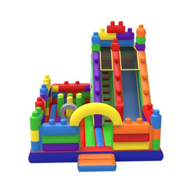 Hot Selling Bounce Air Party rentals clearance inflatable block playground