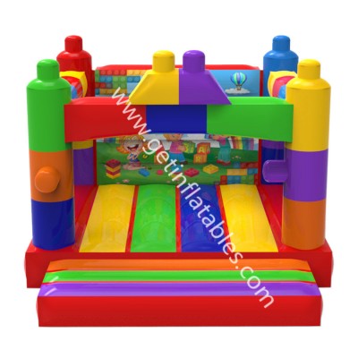 Hot selling bounce air party rentals clearance inflatable combo bouncing castle